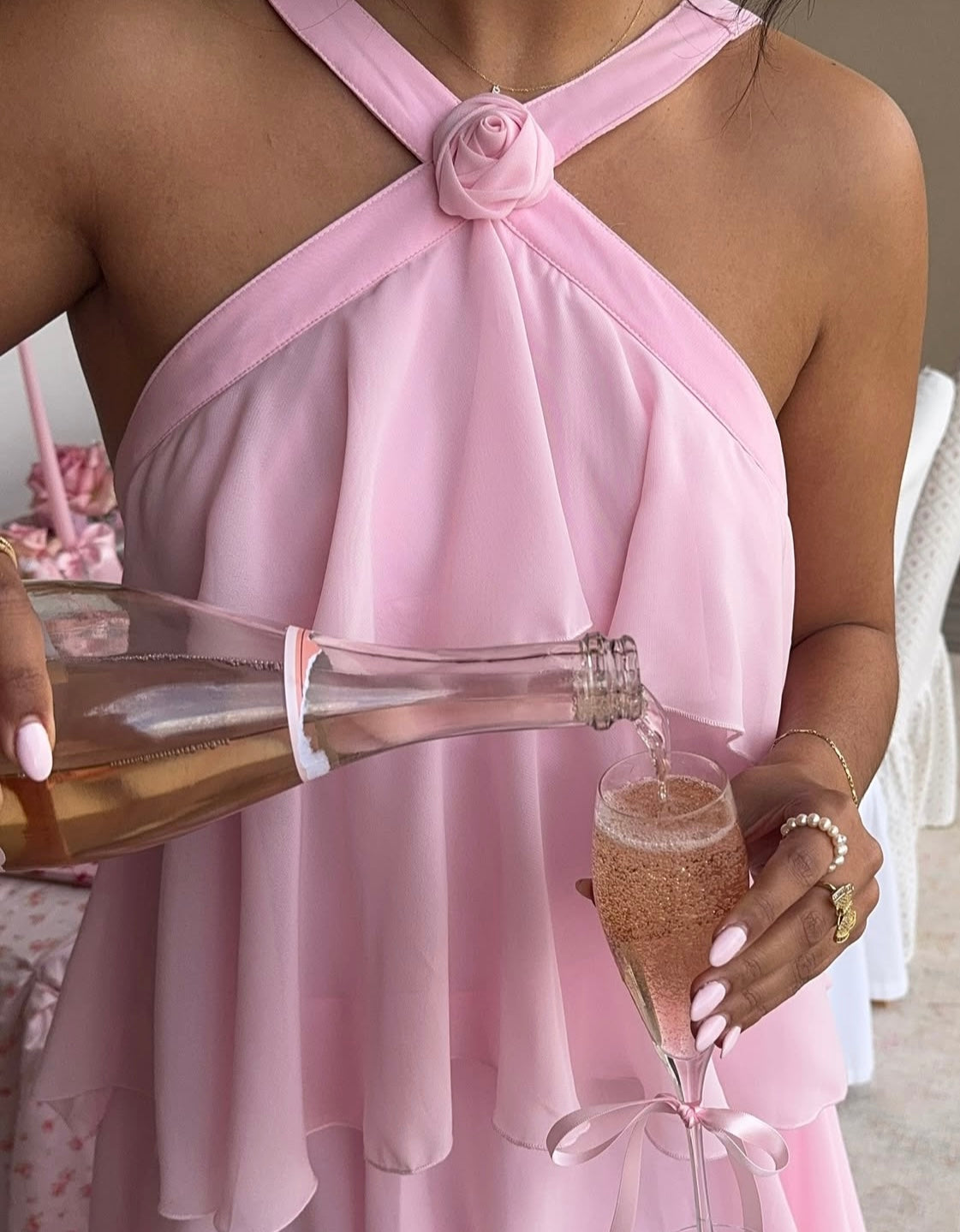 felicia dress - pink