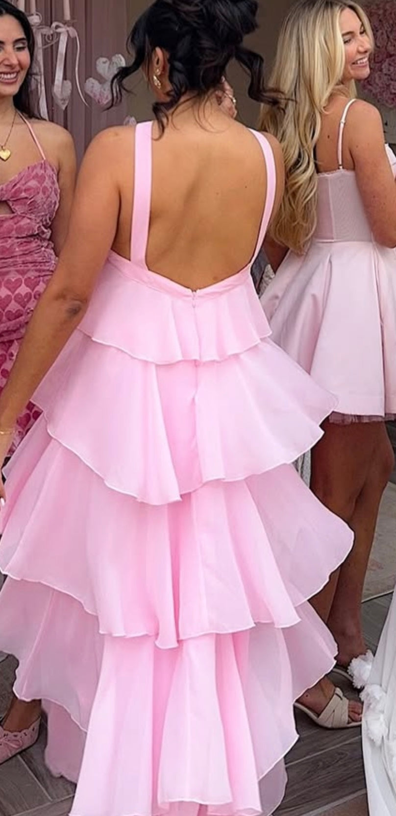 felicia dress - pink