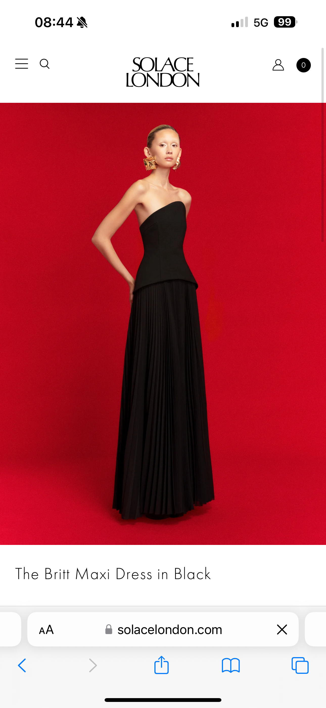 Britt (Black) - solace london