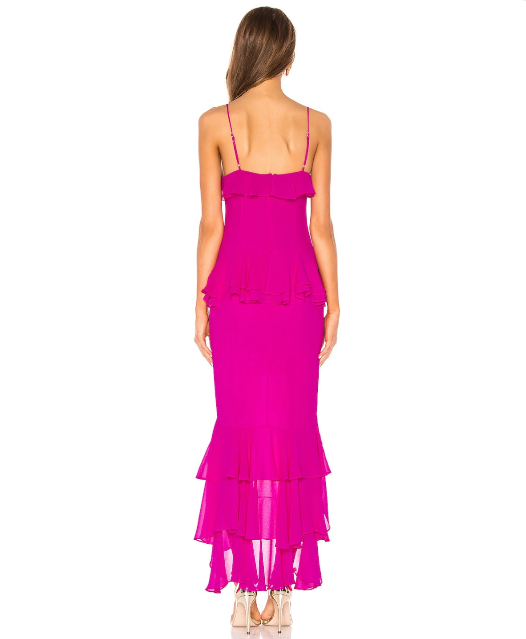 Lovers and Friends Melissa ruffle dress