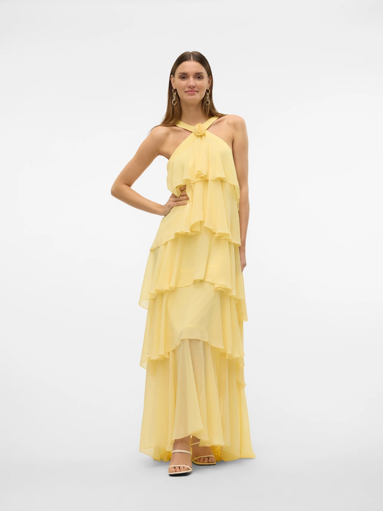 felicia dress - yellow