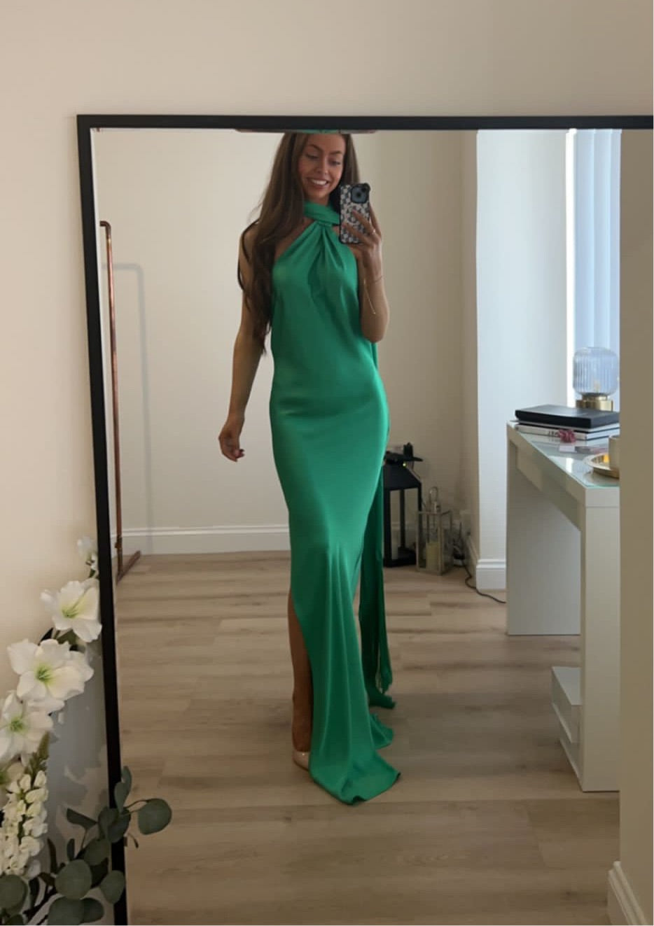 Rat and boa Azzara dress