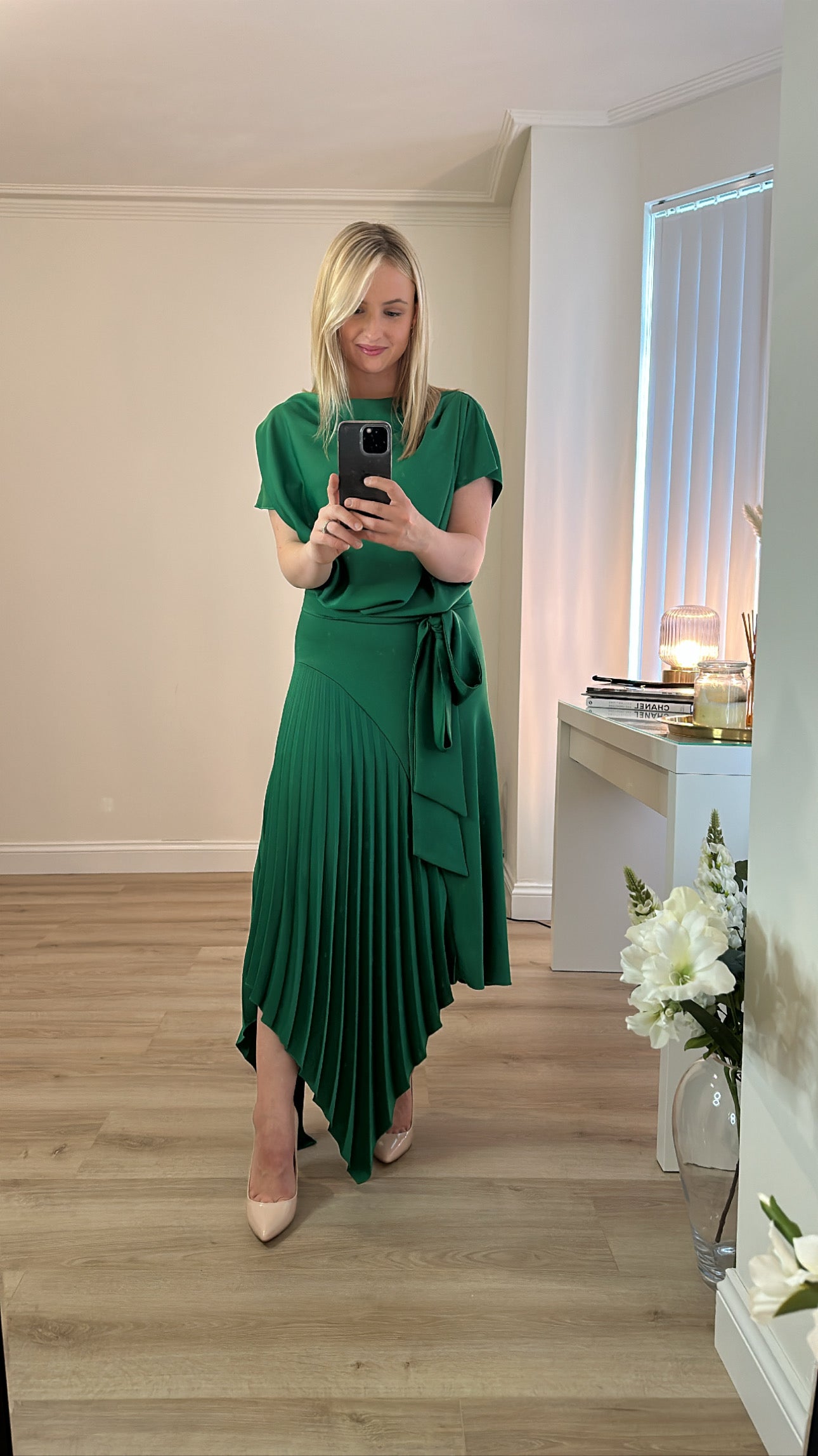 Kevan Jon Mila Pleat - Green