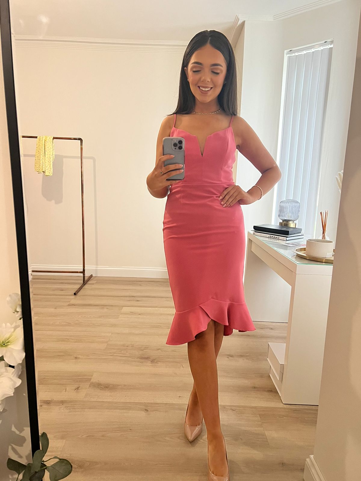 BARDOT Kristen peplum dress
