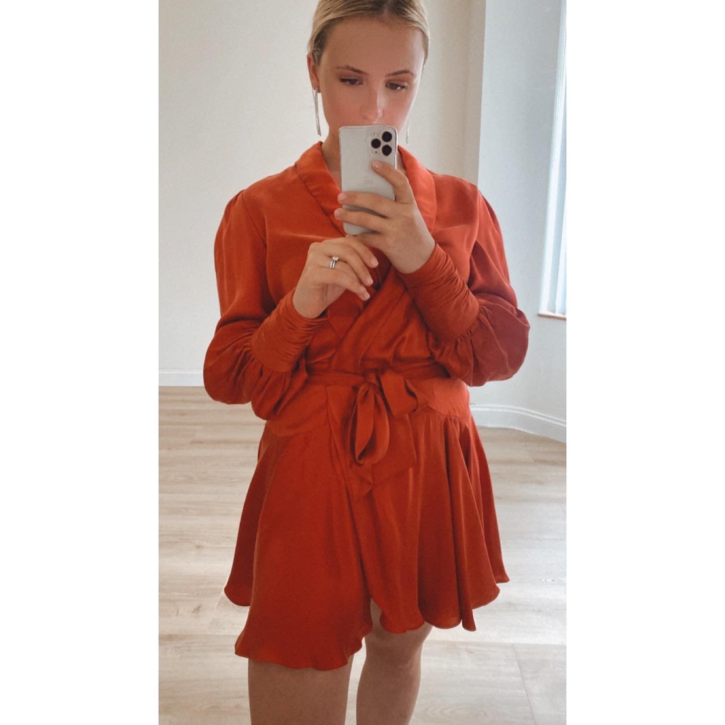 Zimmermann silk wrap dress