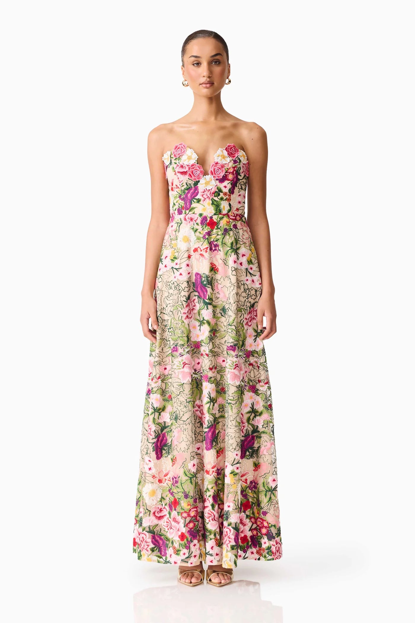 Elliatt flora gown