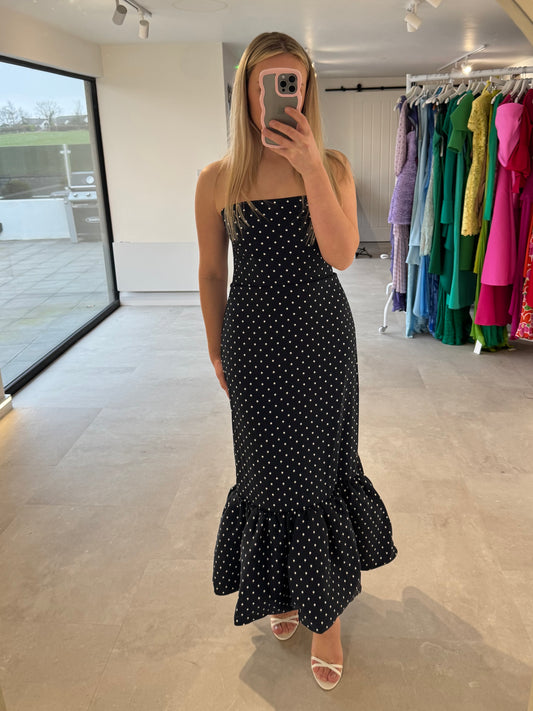 odd muse polka dot midi