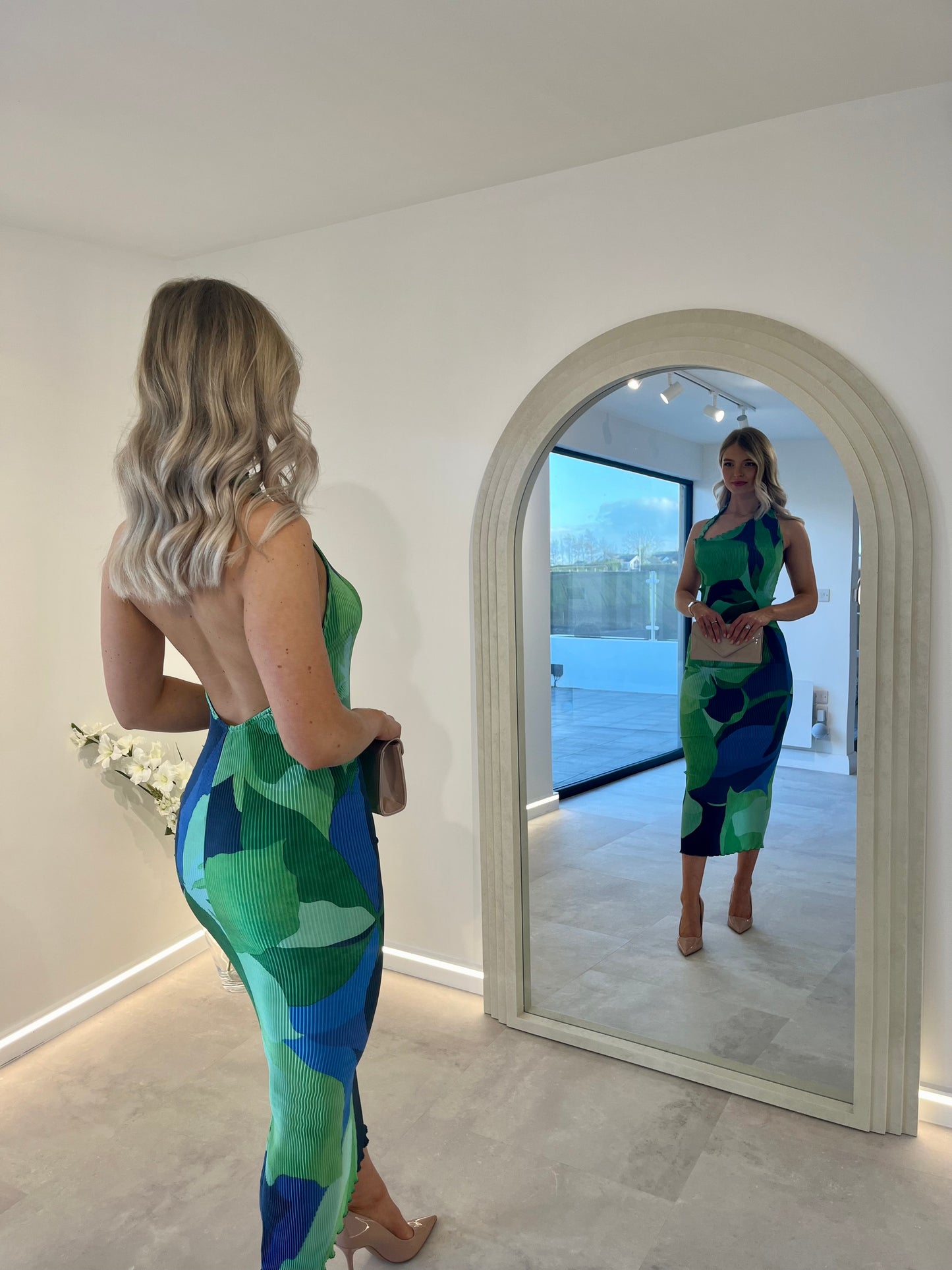 Naomi Gown - Capri Green