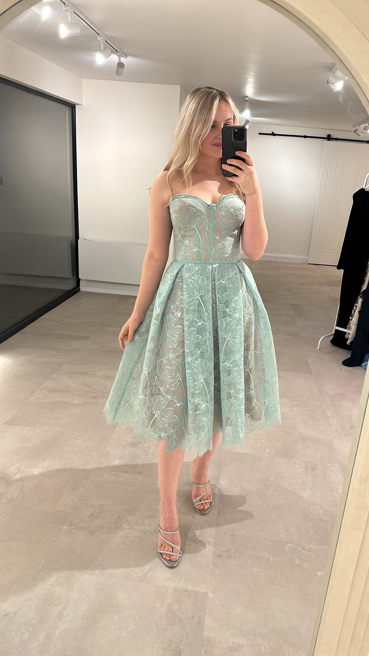 Olivia dress - mint green