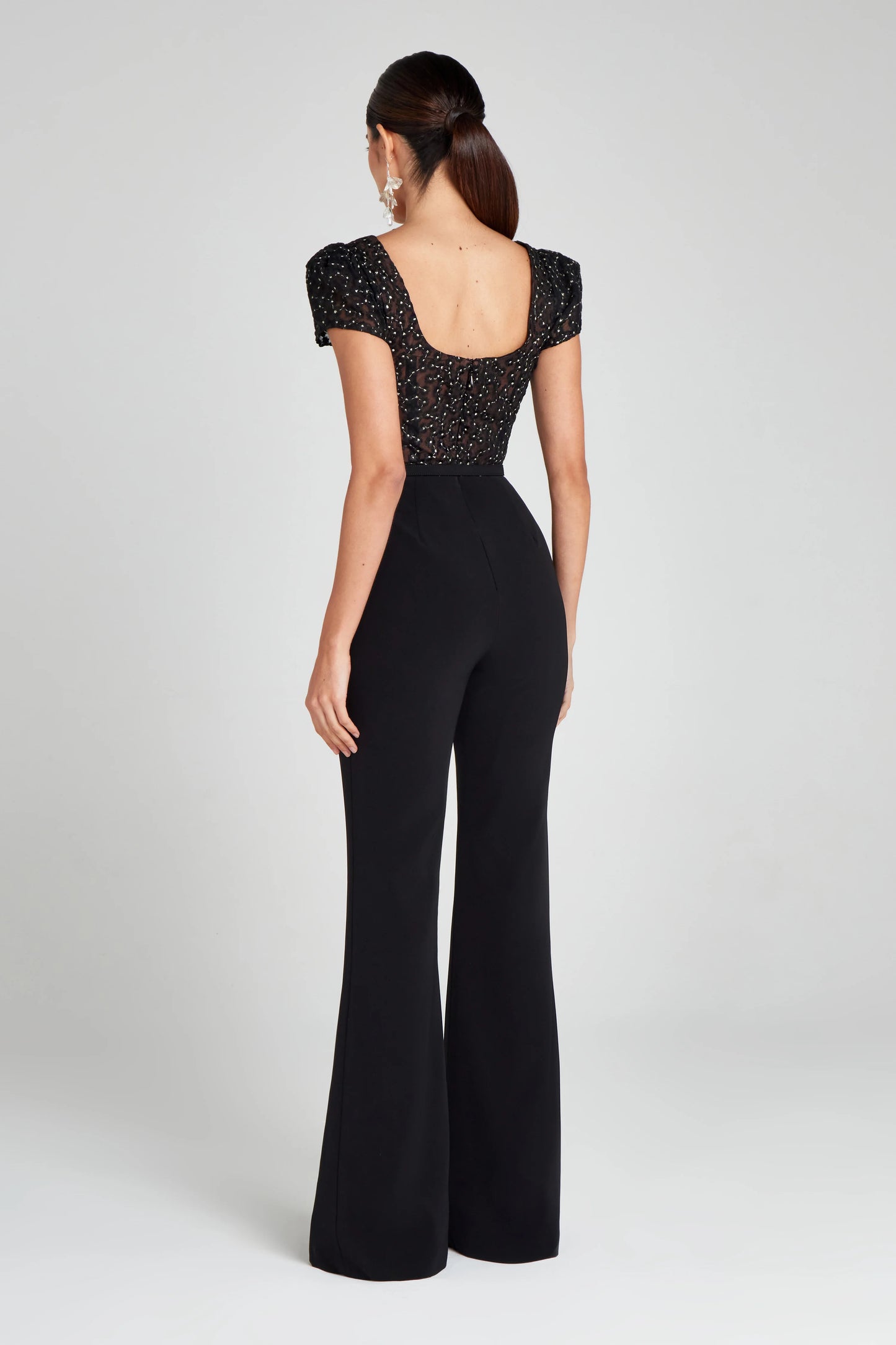 Nadine Merabi Tamara Black jumpsuit