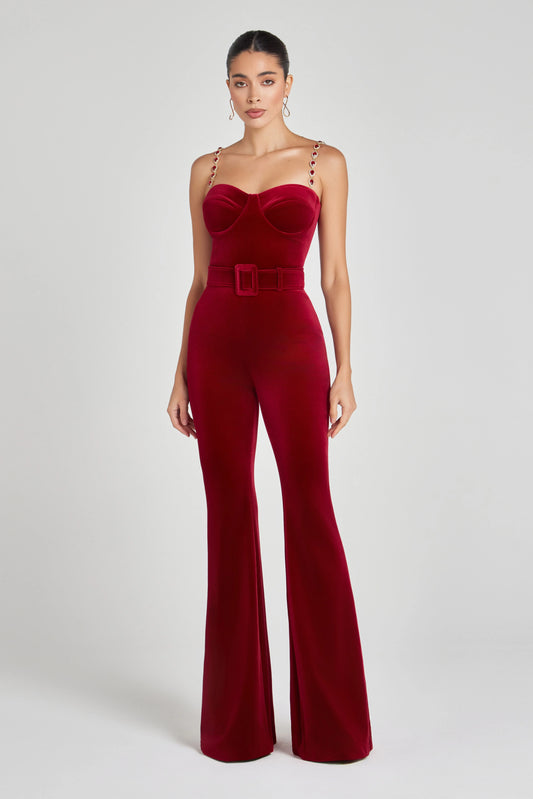 Harley red jumpsuit