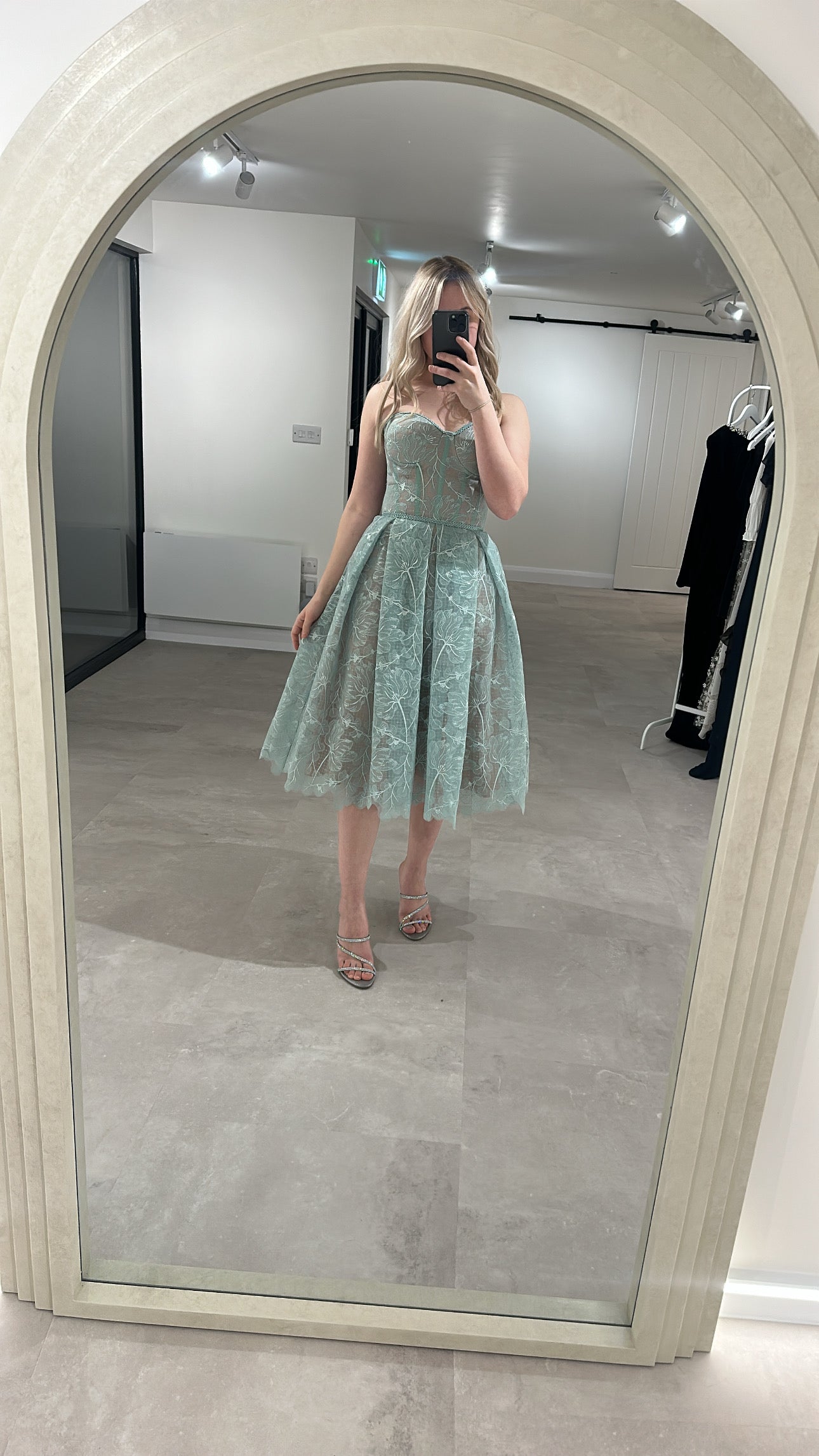 Olivia dress - mint green