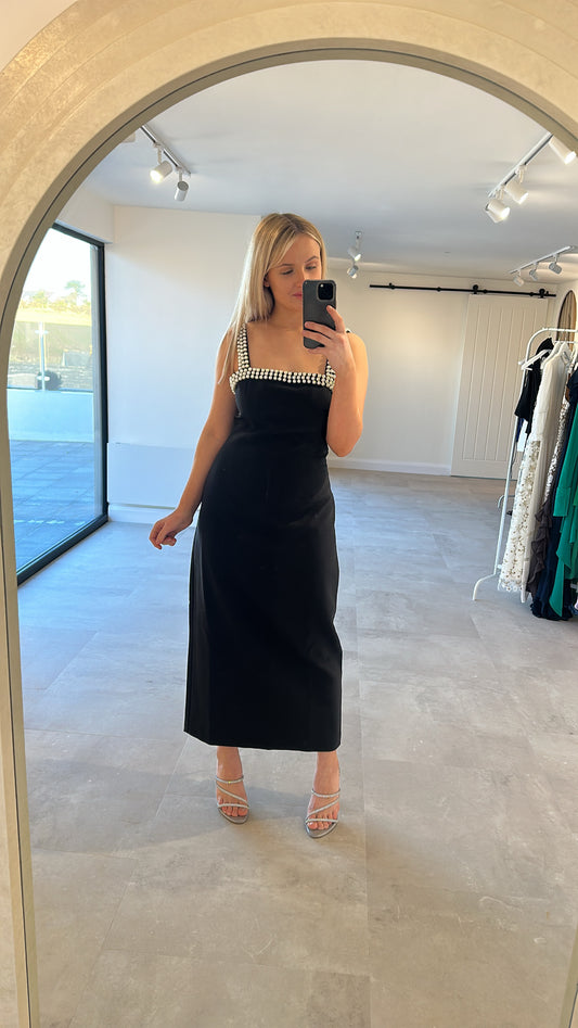 The Ultimate Muse Pearl Trim Midi