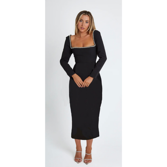 The Ultimate Muse Pearl Midi Dress