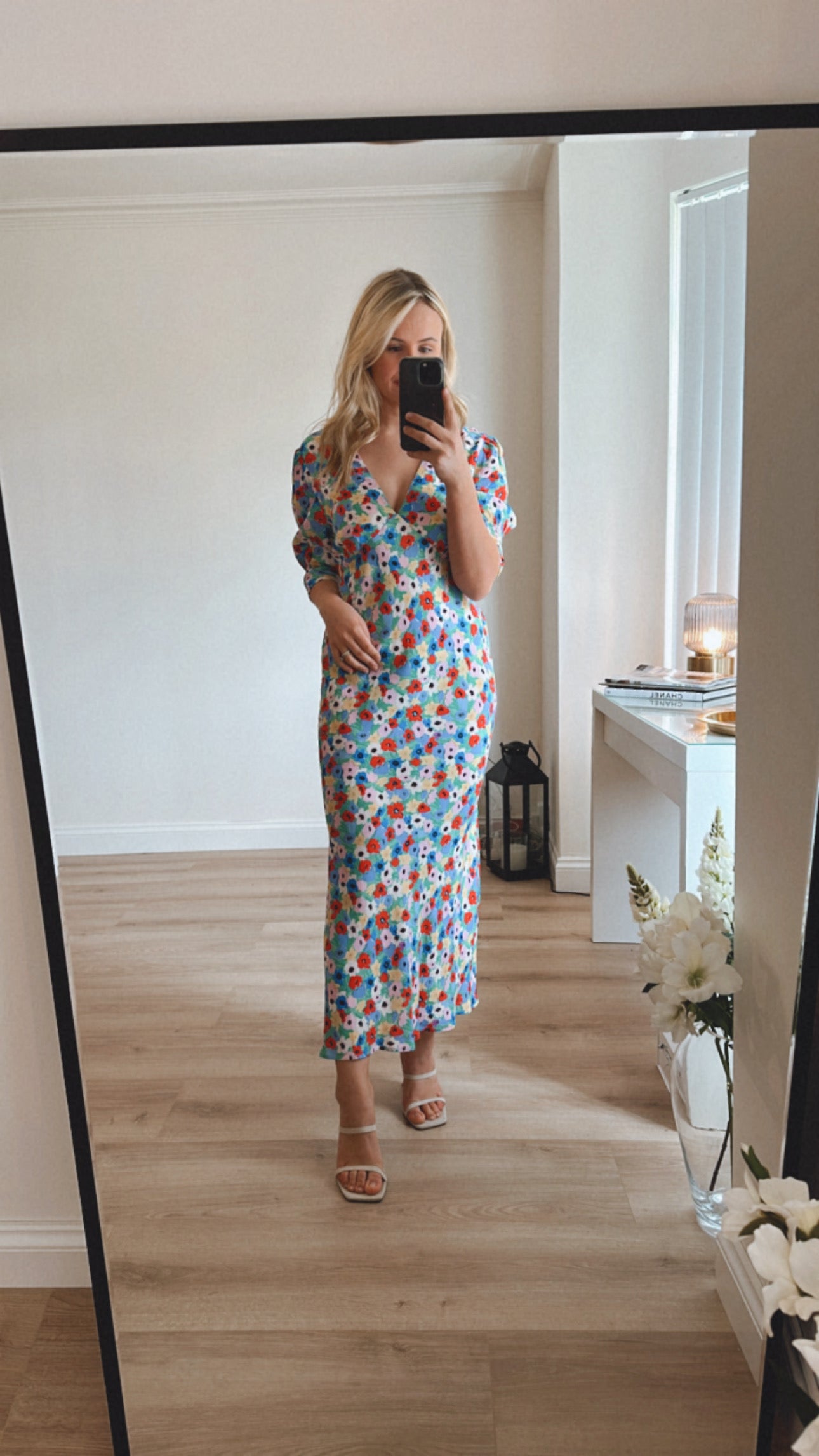 Rixo Zadie Floral Print dress