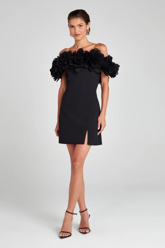 Nadine merabi Renee Black Dress